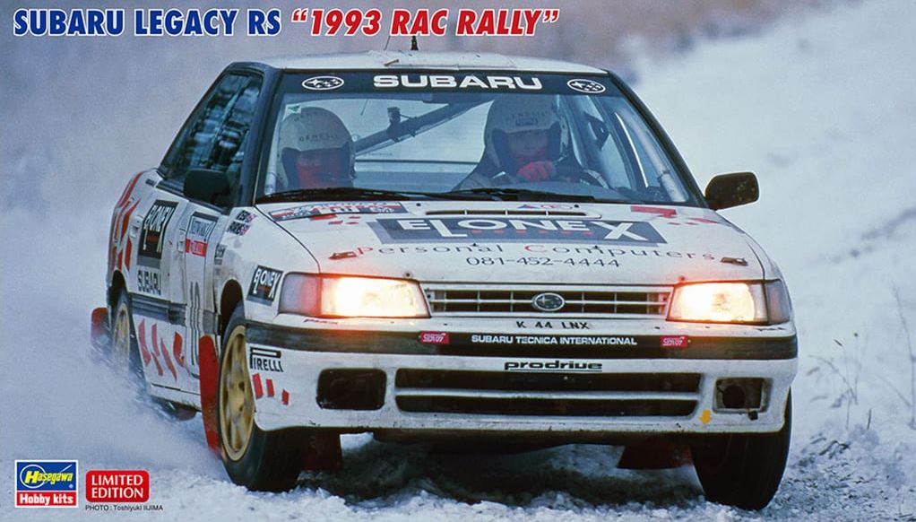 HASEGAWA (1/24) Subaru Legacy RS "1993 RAC Rally"