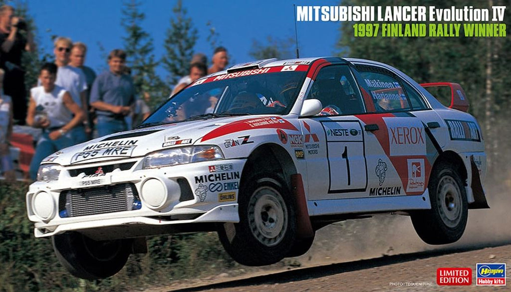 HASEGAWA (1/24) Mitsubishi Lancer Evolution IV 1997 Finland Rally Winner