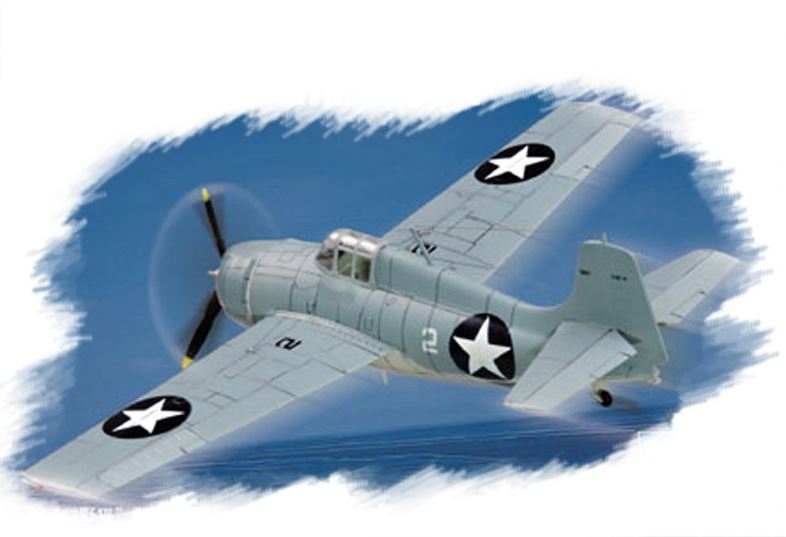 HOBBYBOSS (1/72) F4F-4 "Wildcat" (Easy Assembly)