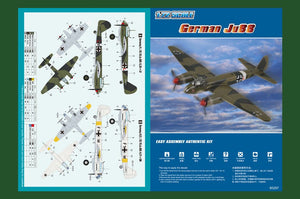 HOBBYBOSS (1/72) Ju88 tedesco (assemblaggio facile)