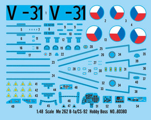 HOBBYBOSS (1/48) Me 262 B-1a/CS-92
