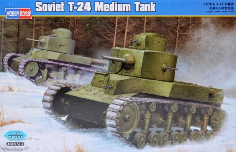 HOBBYBOSS (1/35) Soviet T-24 Medium Tank