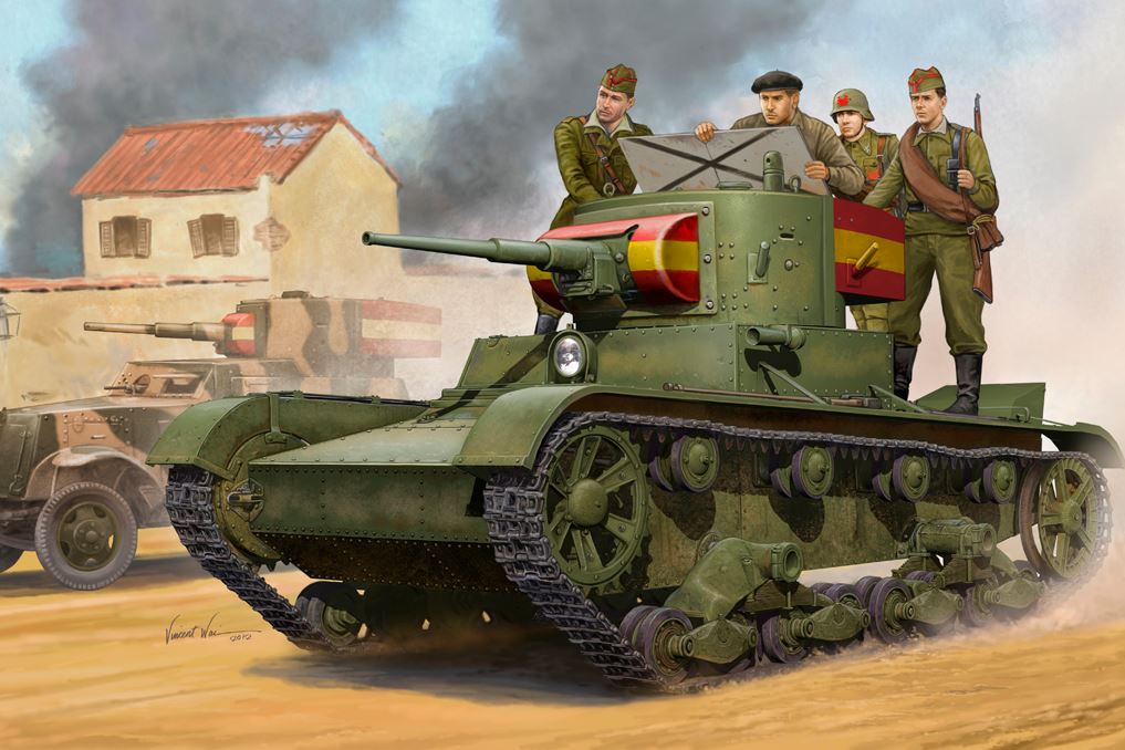 HOBBYBOSS (1/35) Soviet T-26 Light Infantry Tank Mod.1935