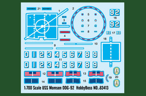 HOBBYBOSS (1/700) USS Momsen DDG-92