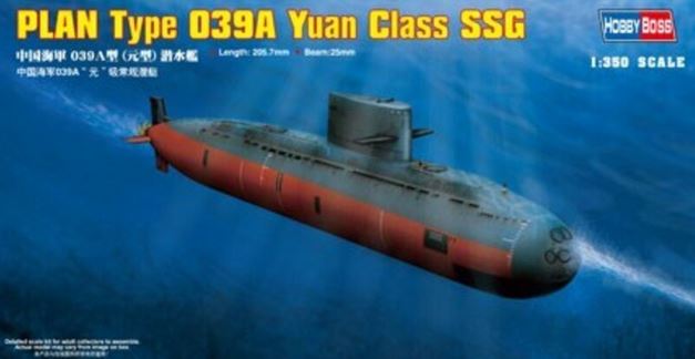 HOBBYBOSS (1/350) PLAN Type 039A Yuan Class SSG