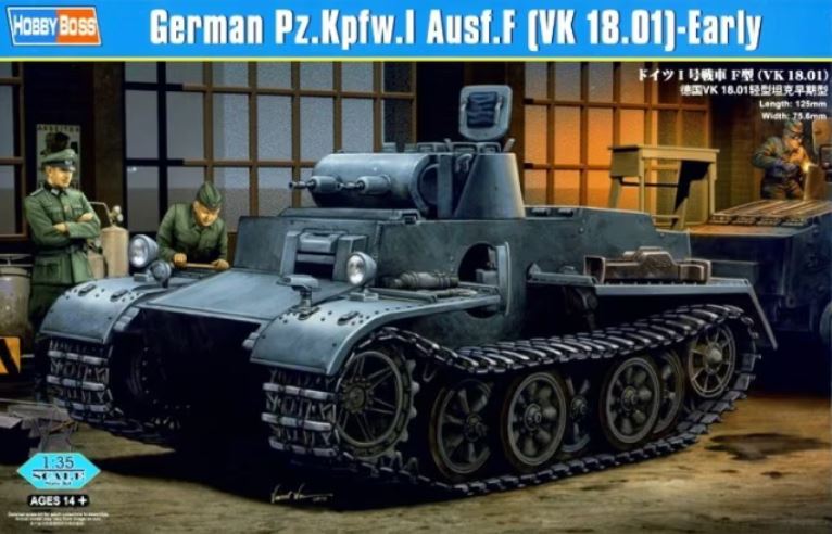 HOBBYBOSS (1/35) German Pz.Kpfw. I Ausf.F (VK 18.01) - Early