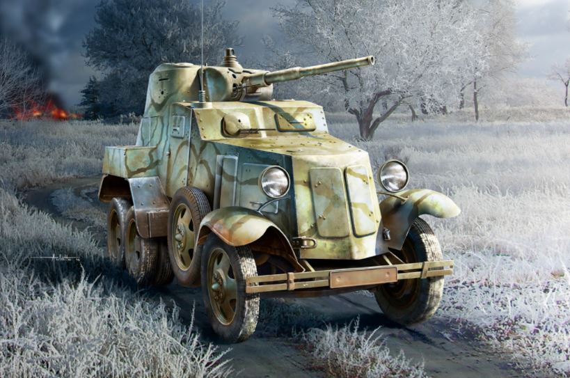 HOBBYBOSS (1/35) Soviet BA-10 Armor Car