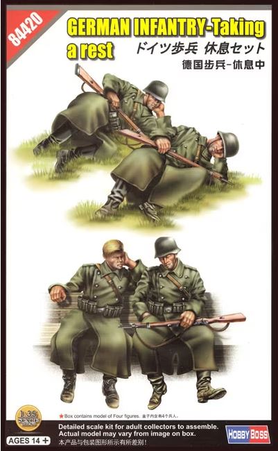 HOBBYBOSS (1/35) German Infantry Set Vol.1 (Early)