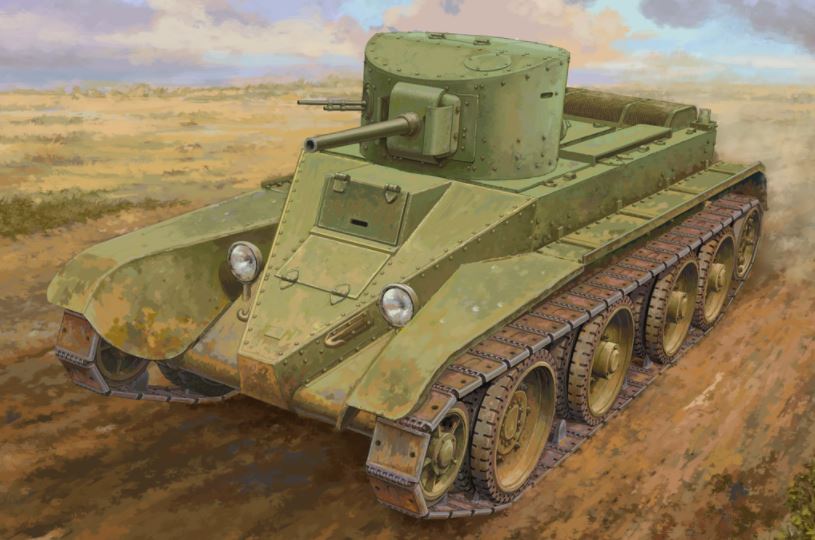 HOBBYBOSS Soviet BT-2 Tank (mid)