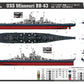 HOBBYBOSS (1/350) USS Missouri BB-63
