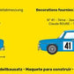 HELLER (1/24) Starter Set Renault R8 Gordini