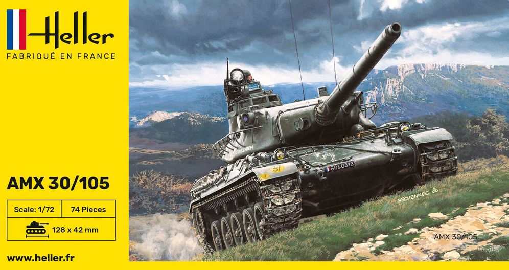 HELLER (1/72) AMX 30/105