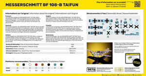 HELLER (1/72) Messerschmitt Bf 108-B Taifun