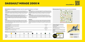 HELLER (1/72) Mirage 2000 N