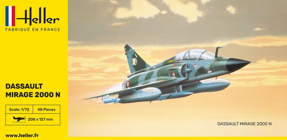 HELLER (1/72) Mirage 2000 N