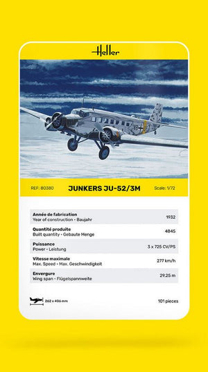 HELLER (1/72) Ju-52/3m