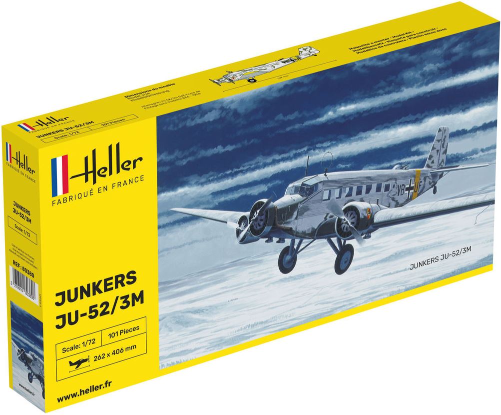 HELLER (1/72) Ju-52/3m