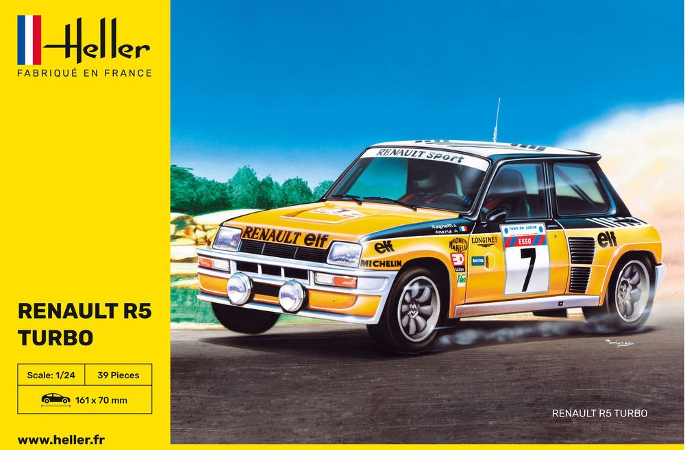 HELLER (1/24) Renault 5 Turbo