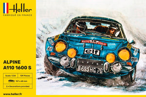 HELLER (1/24) Alpine A110 1600 S