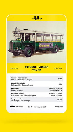 HELLER (1/24) Pariser Bus TN6 C