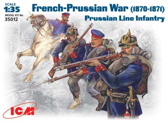 ICM (1/35) Prussian Line Infantry French-Prussian War (1870-1871)