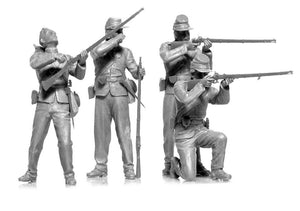 ICM (1/35) American Civil War Union Infantry Set #1