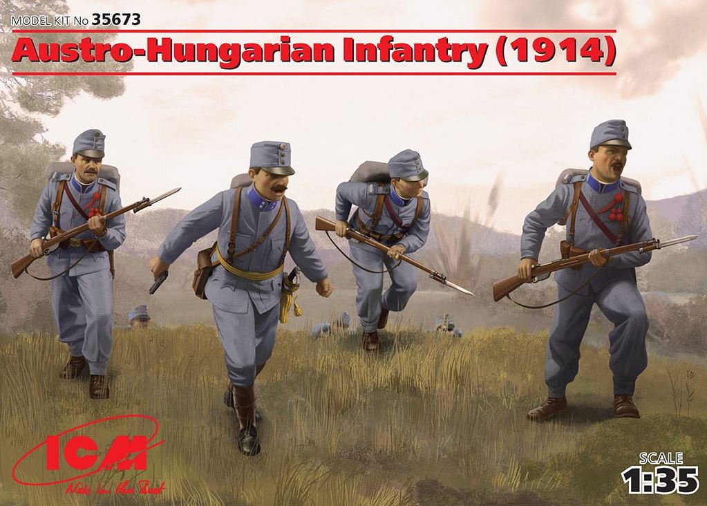 ICM (1/35) Austro-Hungarian Infantry (1914)