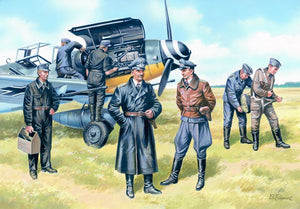 ICM (1/48) WWII Luftwaffe Pilots and Ground Personnel 39-45