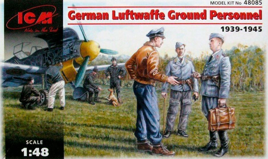 ICM (1/48) German Luftwaffe Ground Personnel 1939-1945