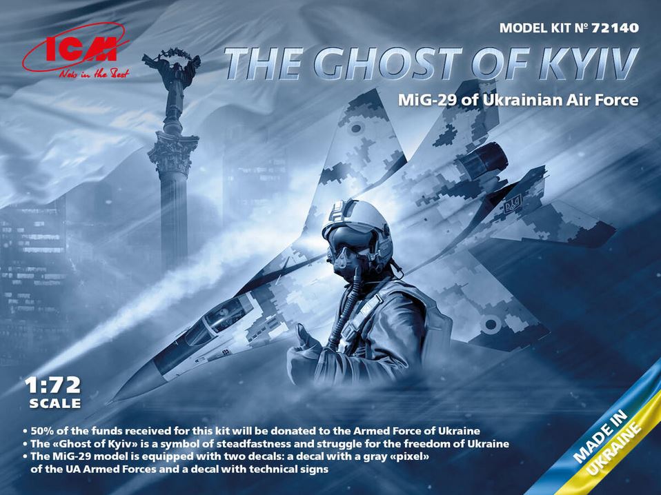 ICM (1/72) The Ghost of Kyiv MiG-29 of Ukrainian Air Forces