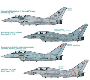 ITALERI (1/72) EF-2000 Typhoon IIB - Calcas Españolas