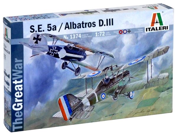 ITALERI (1/72) S.E.5a / ALBATROS D.III