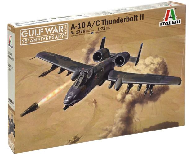 ITALERI (1/72) A-10A/C Thunderbolt II - Gulf War 25th Anniversary 1991-2016