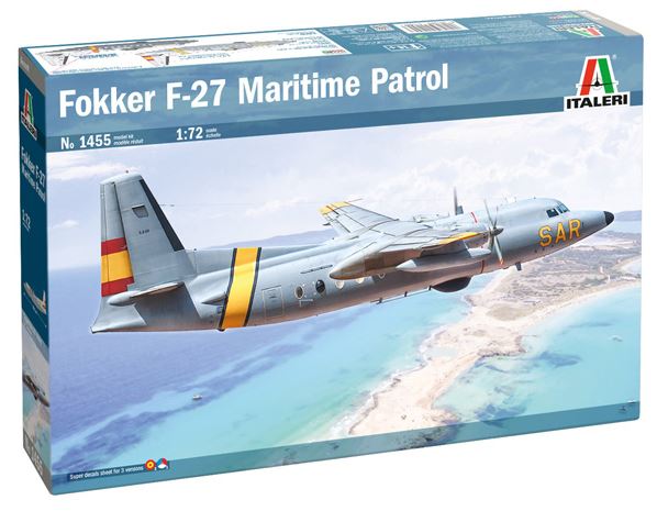 ITALERI (1/72) Fokker F-27 Maritime Patrol (con calcas españolas)