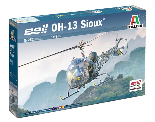 ITALERI (1/48)  OH-13 Sioux - Calcas Españolas