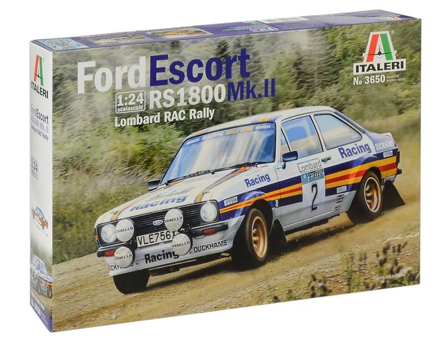 ITALERI (1/24) Ford Escort RS1800 Mk.II Lombard RAC Rally 1981