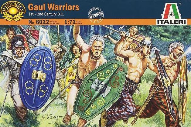 ITALERI (1/72) Gaul Warriors II-I Century B.C.