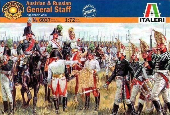 ITALERI (1/72) Austrian & Russian General Staff (Napoleonic Wars)