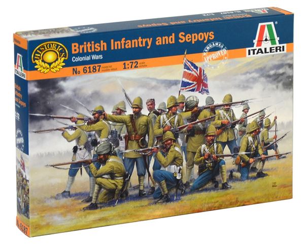 ITALERI (1/72) British Infantry and Sepoys - Colonial Wars