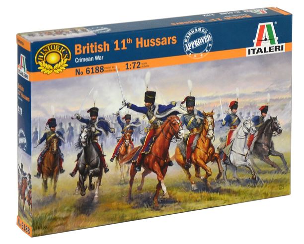 ITALERI (1/72) British 11th Hussars - Crimean War