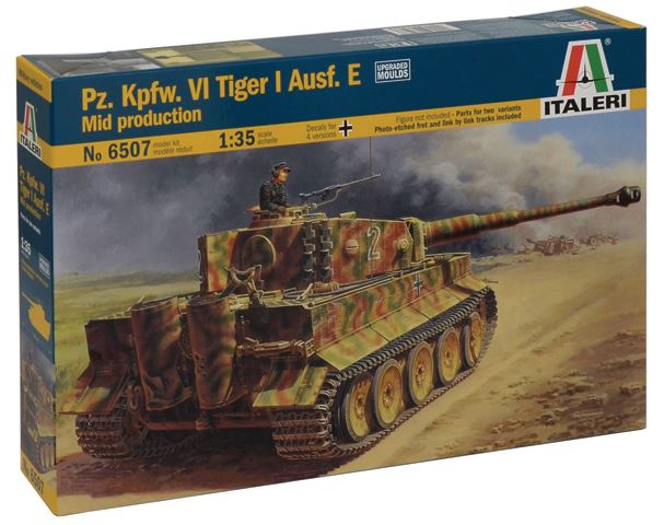 ITALERI (1/35) Pz.Kpfw.VI Tiger I Ausf.E mid Production