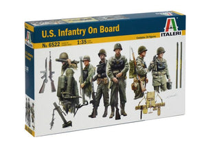 ITALERI (1/35) U.S. Infantry On Board