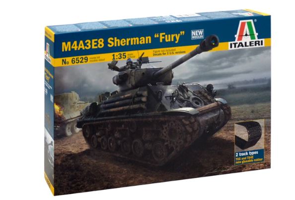 ITALERI (1/35) M4A3E8 Sherman "Fury"