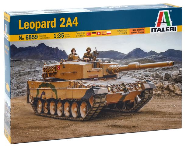 ITALERI (1/35) Leopard 2A4 - Calcas Españolas