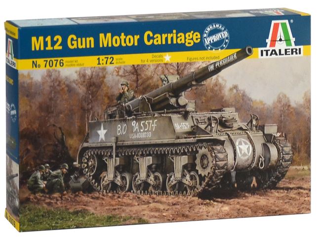 ITALERI (1/72) M12 Motor Gun Carriage
