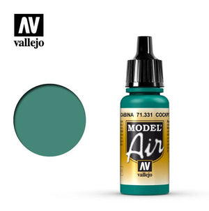 VALLEJO Model Air - 71.331 Verde Interior Cabina