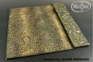 MACONE (1/35) Adoquinado con Acera