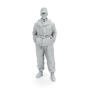 ALPINE (1/35) British Armored Crew SET (2 FIGS & PUPPY)