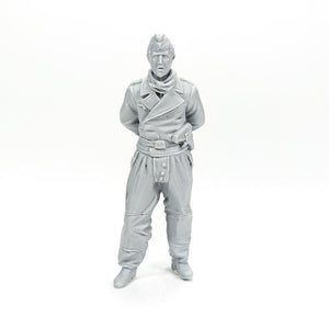 ALPINE (1/35) British Armored Crew SET (2 FIGS & PUPPY)