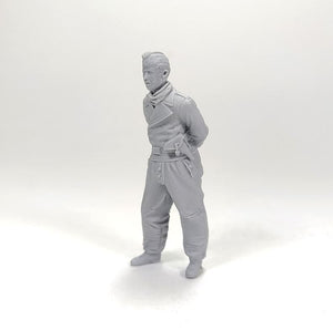 ALPINE (1/35) British Armored Crew SET (2 FIGS & PUPPY)